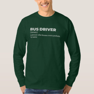Motor Coach Driver Definition Tee