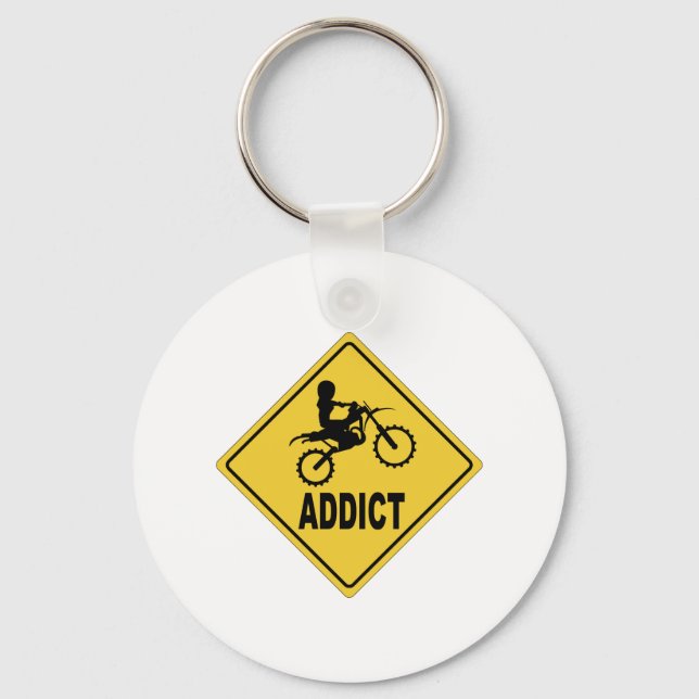 Motor cross keychain (Front)