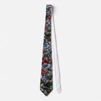 Motor Cross Racer Neck Tie