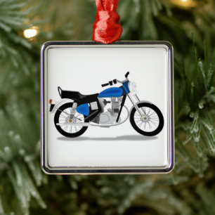 **MOTOR CYCLE ENTHUSIEST'S ORNAMENT** METAL ORNAMENT