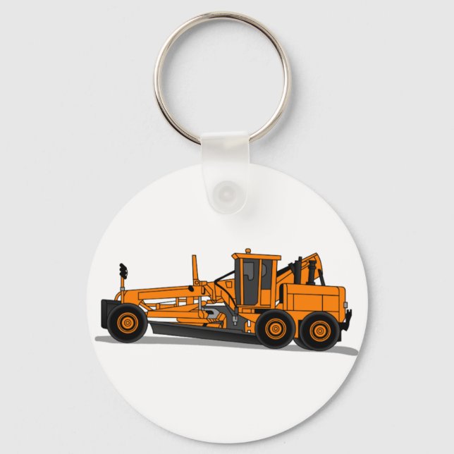 Motor Grader Keychain (Front)