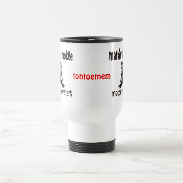 motor monsters Mag Travel Mug (Center)