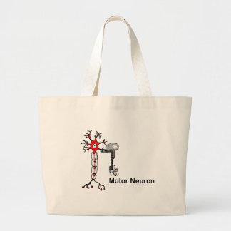 Motor Neuron Large Tote Bag