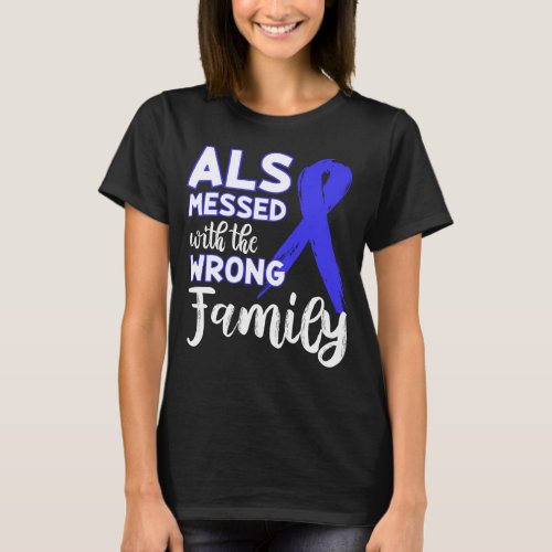 Motor Neurone Disease Awareness Gift ALS Survivor T_Shirt
