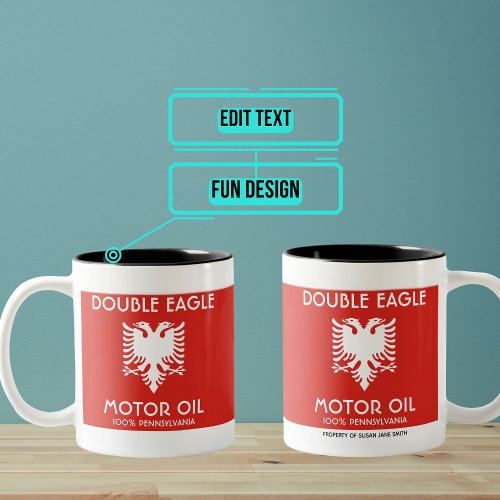 Motor Oil Custom Mug