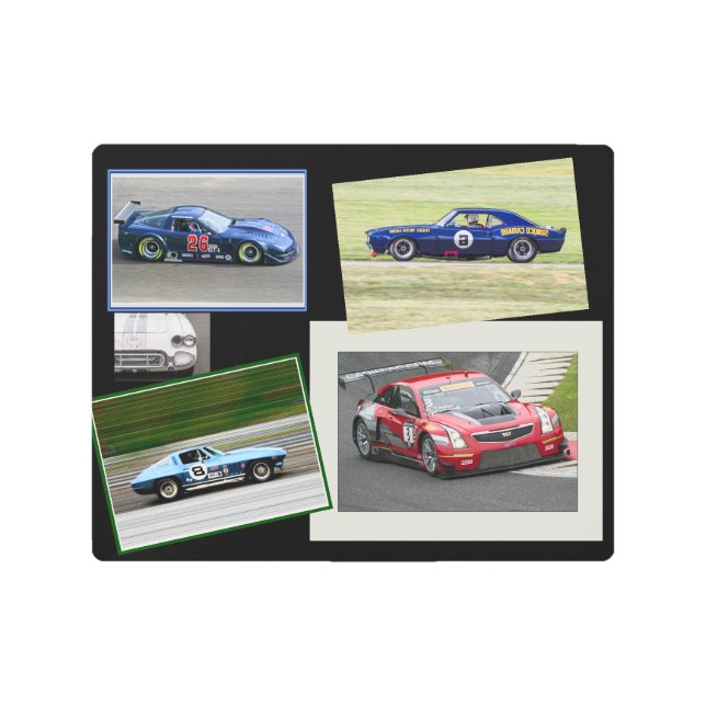 Motor Racing Metal Print (Front)