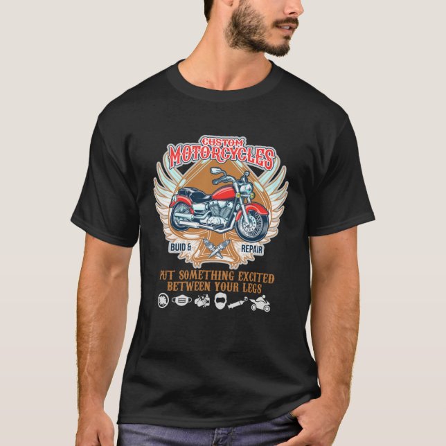 Motorbike Adventure  for Men Women Oversized T-Shirt (Front)