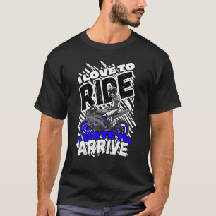 Motorbike biker border crosser biker ibuprofen mot T-Shirt