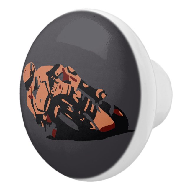 Motorbike Ceramic Knob (Right)