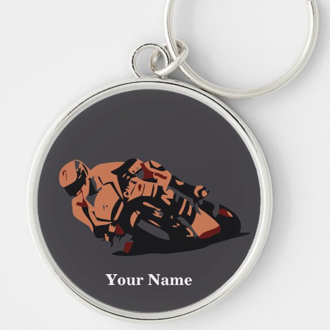 Motorbike Keychain (Front)