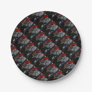Motorbike Motorcycle Biker Rider Paper Plates