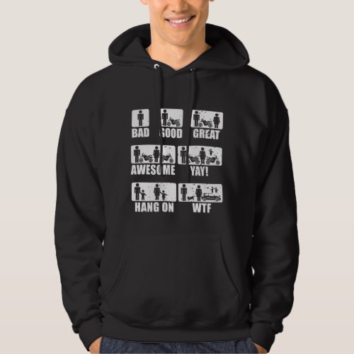 Motorbike Passion Married Couples Biker Humor Hoodie