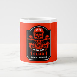 Motorbike Riders Club Giant Coffee Mug