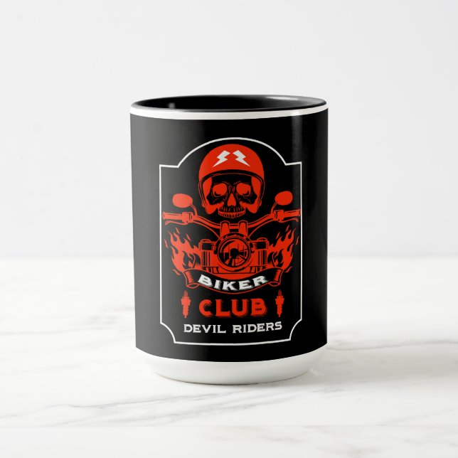 Motorbike Riders Club Mug (Center)
