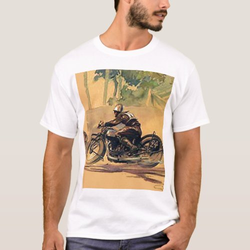 Motorbike Vintage t_shirt