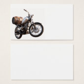 Motorbike with a barrel of wine (Front & Back)