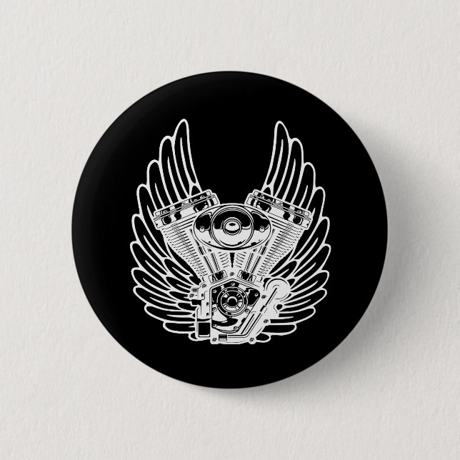 Motorbiker sign button (Front)