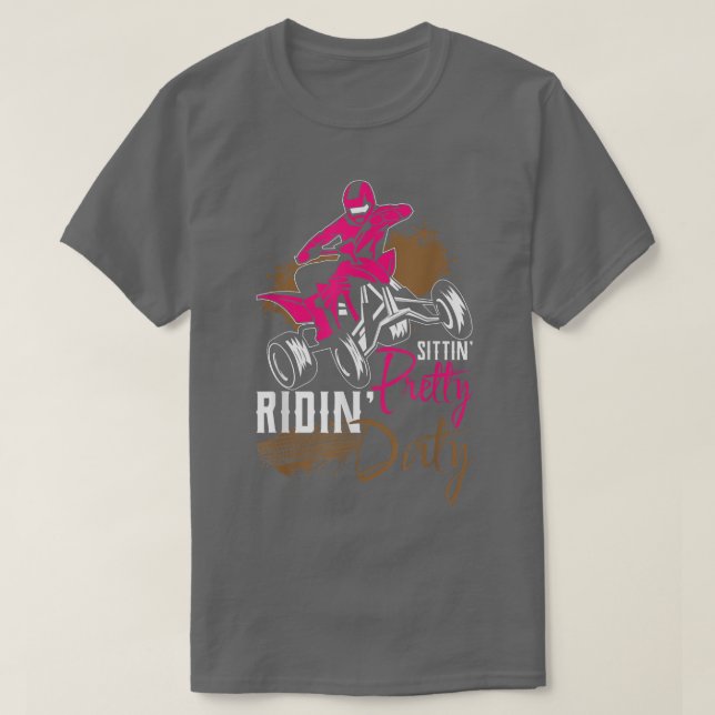 Motorcross Life Quad Bike Racing Lifestyle Quad Bi T-Shirt (Design Front)
