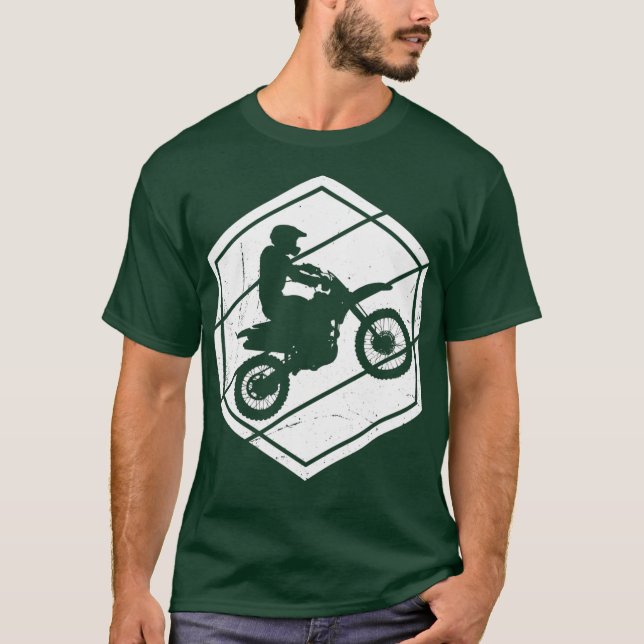 Motorcross MX Dirtbike Rider Motocross Men T-Shirt (Front)