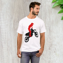 Motorcross Rider Mens T-Shirt