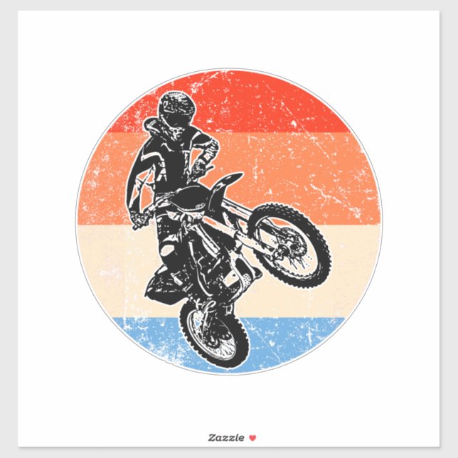 Motorcross Sticker (Sheet)