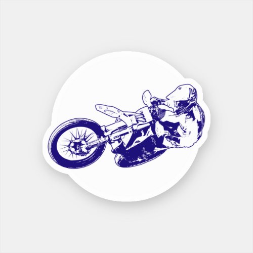 Motorcross Sticker