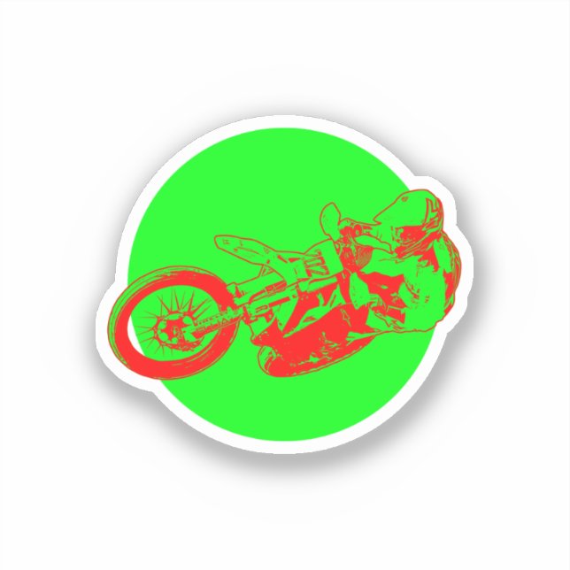 Motorcross Sticker (Front)
