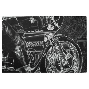 Motorcycle 1 36x24 (90x60cm) wamecna metal print