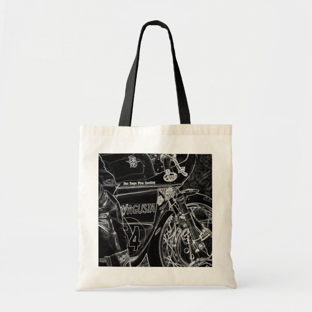 Motorcycle 1 bti tote bag (Front)