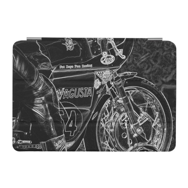 Motorcycle 1 ipacna iPad mini cover (Horizontal)