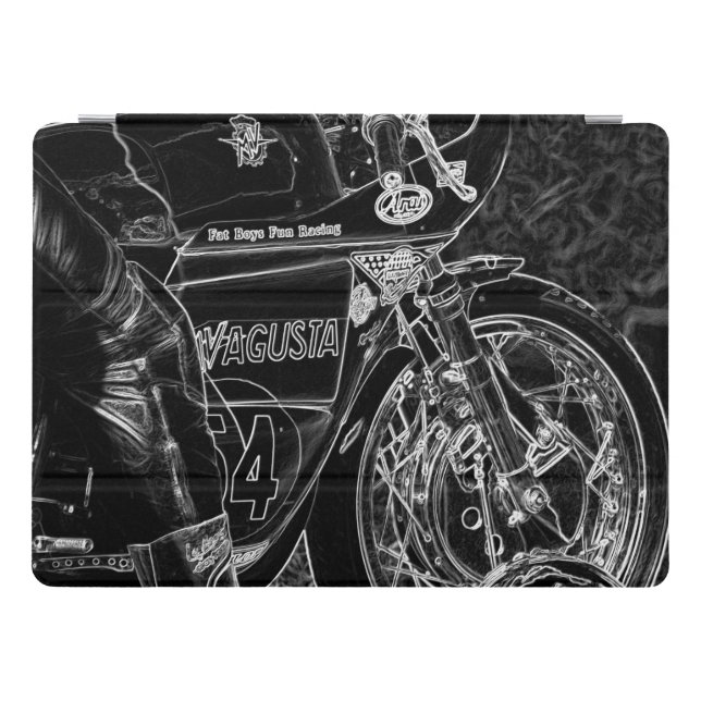 Motorcycle 1 ipacna iPad pro cover (Horizontal)