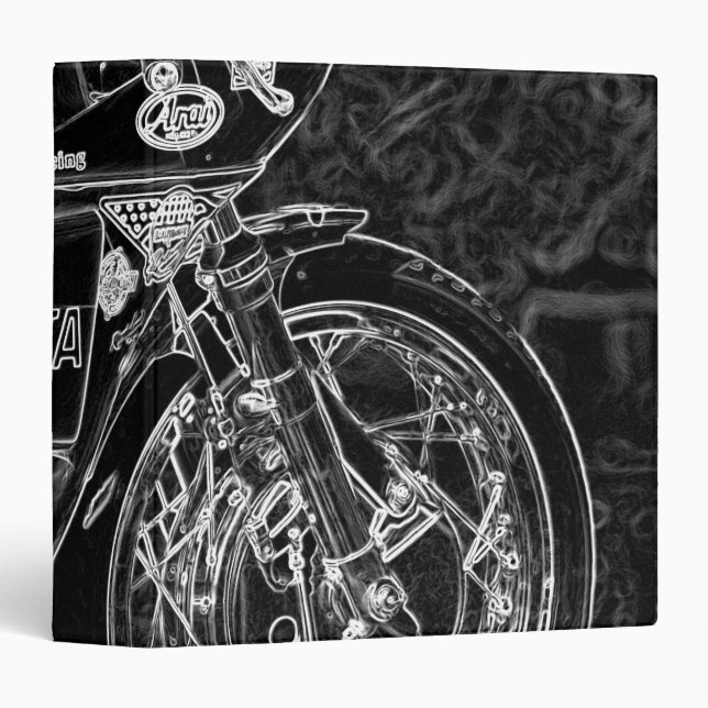 Motorcycle 1 rbcna 3 ring binder (Front/Spine)