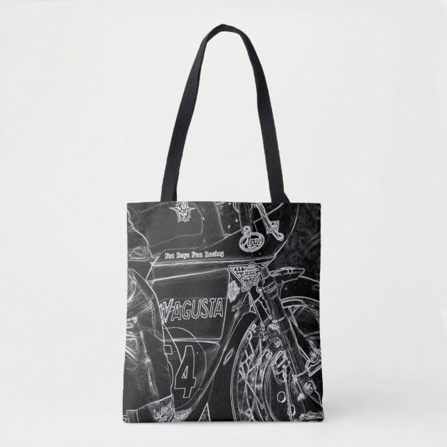 Motorcycle 1 stcna tote bag (Front)