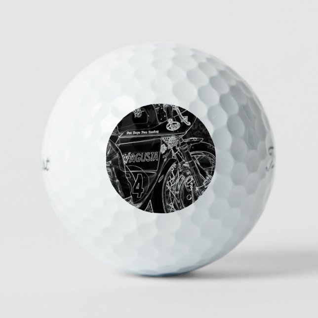 Motorcycle 1 tpv1 gbcna golf balls (Front)