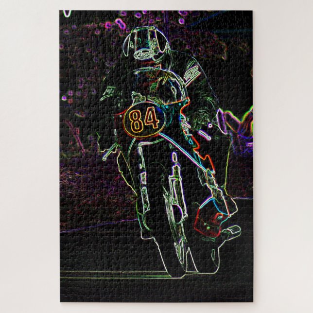 Motorcycle 2 20x30 1014pc jpa jigsaw puzzle (Vertical)
