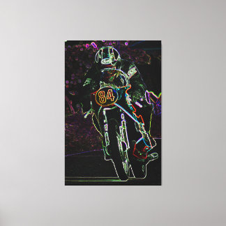 Motorcycle 2 40x60 (100x150cm) waccna canvas print