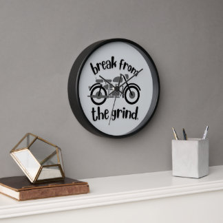 Motorcycle 2 Clock