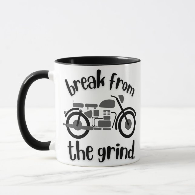 Motorcycle 2 Coffee Mug (Left)