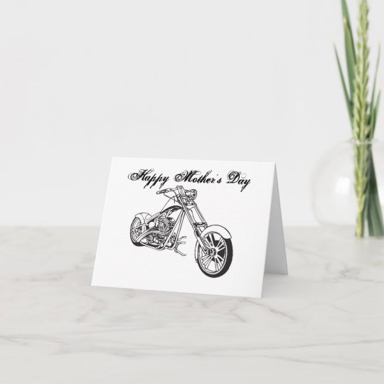 Motorcycle..2, Happy Mother's Day Card