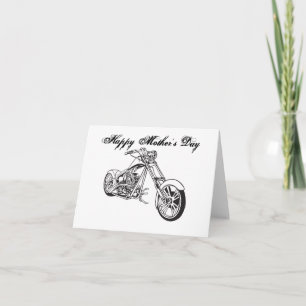 Motorcycle..2, Happy Mother's Day Card