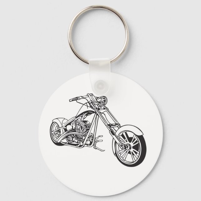 Motorcycle..2 Keychain (Front)