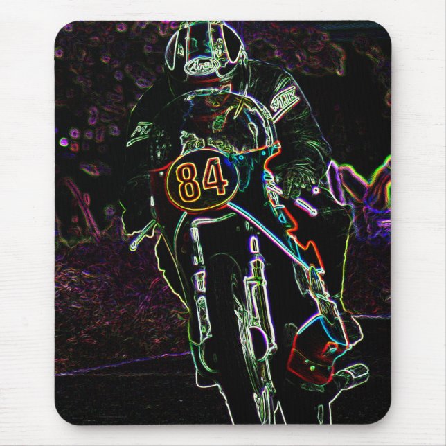Motorcycle 2 mpcna mouse pad (Front)