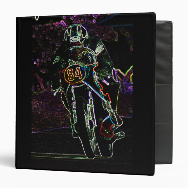 Motorcycle 2 rbcnm 3 ring binder (Front/Inside)