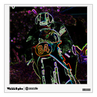 Motorcycle 2 wdcna wall decal