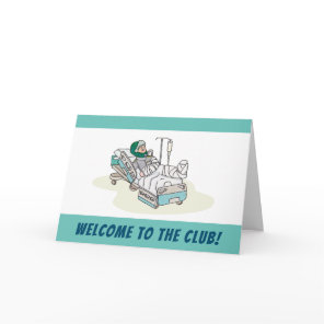 Motorcycle Accident Get Well Card Humorous Funny