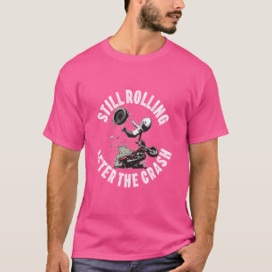 Motorcycle Accident Survivor Bike Crash Injury Rec T-Shirt