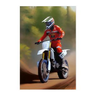 motorcycle acrylic print