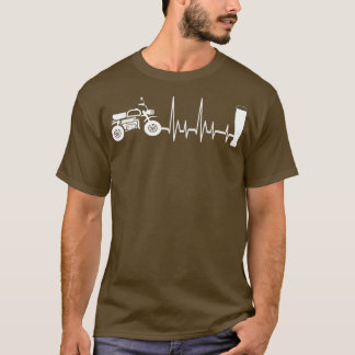 Motorcycle and beer - motorcycle chopper biker T-S T-Shirt