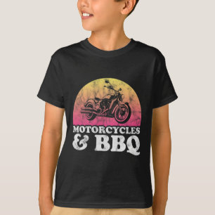 Motorcycle And Byrbecue Motorcycles And Bbq T-Shirt