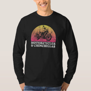 Motorcycle And Chinchilla Motorcycles And Chinchil T-Shirt